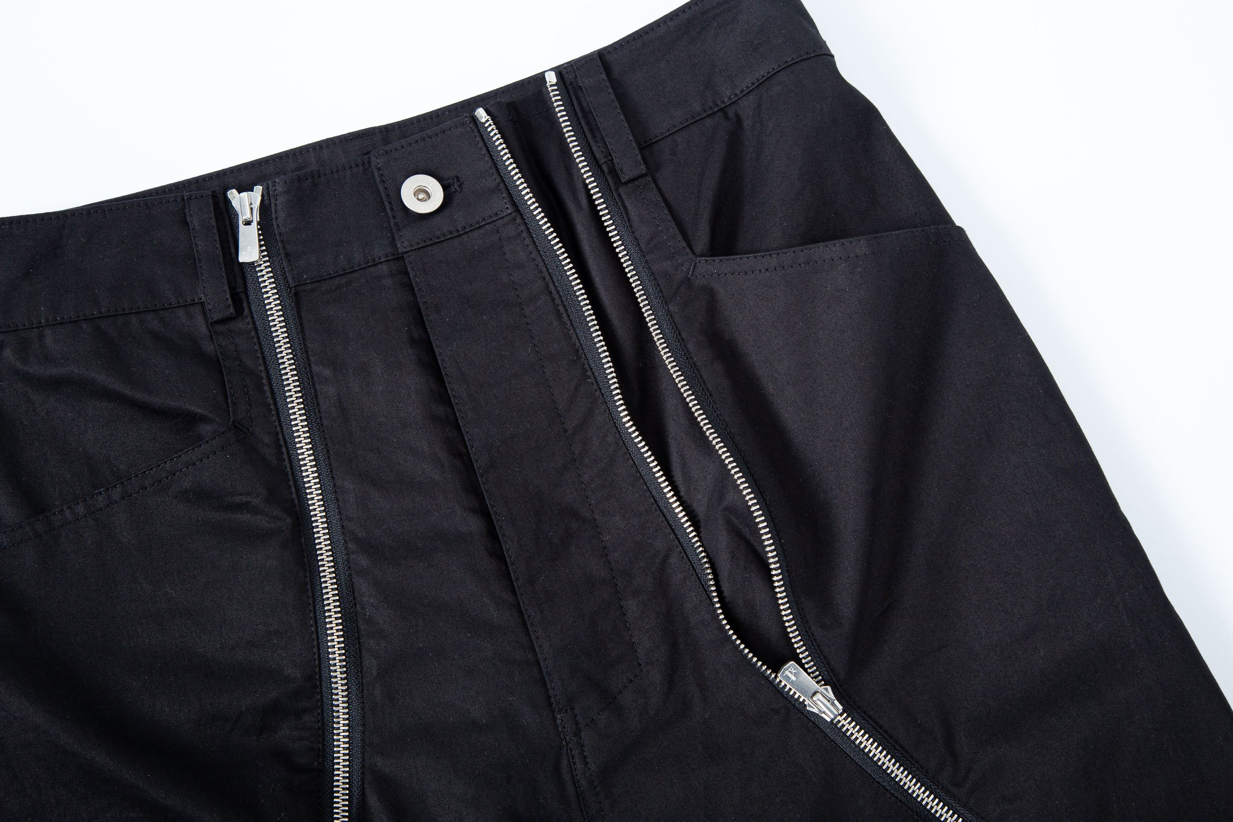 3-Way Zip Trousers CV (Black/Black) — FFFPOSTALSERVICE